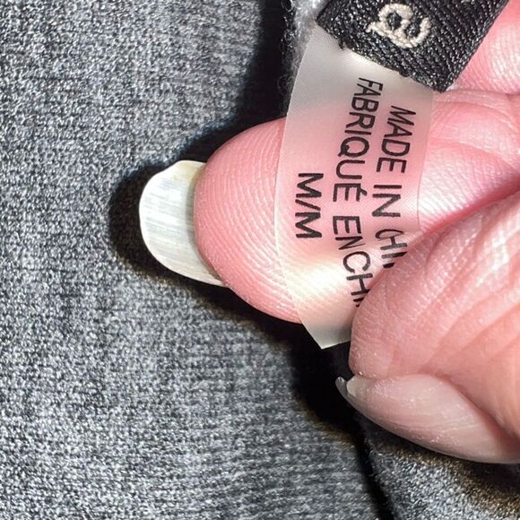 Alice + Olivia HARRIS RUFFLE ZIP HOODIE IN MEDIUM HEATHER GREY - Picture 7 of 9